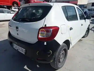 Scrapping Vehicle dacia sandero ambiance of the year 2013 powered d4ff7