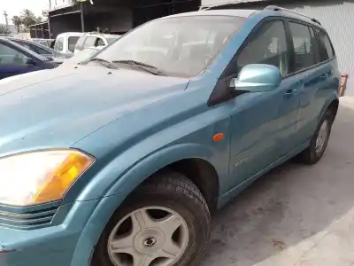 Scrapping Vehicle ssangyong kyron 200 xdi limited of the year 2006 powered d20dt
