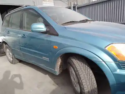 Scrapping Vehicle ssangyong kyron 200 xdi limited of the year 2006 powered d20dt