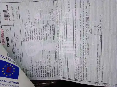 Утилизация автомобиля opel corsa d d-z13dth года 0 питание z13dth