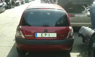 Утилизация автомобиля renault clio ii fase ii (b/cb0) alize года 2000 питание f9q780