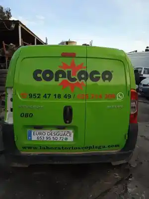 Scrapping Vehicle peugeot bipper básico of the year 2009 powered 