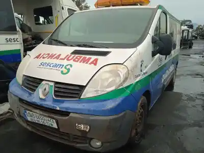 Scrapping Vehicle RENAULT TRAFIC COMBI (AB 4.01) 9 - plazas (L1H1) acristalado. combi corto 114 CV / 84 KW of the year 2001 powered M9R L7