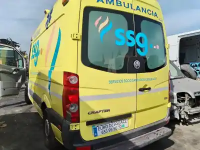 Verschrottungsfahrzeug volkswagen crafter caja cerrada 2.0 tdi des jahres 2001 angetrieben cku