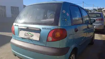 Veículo de Sucata daewoo matiz cd do ano 1997 alimentado f8cv