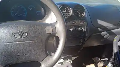 Veículo de Sucata daewoo matiz cd do ano 1997 alimentado f8cv