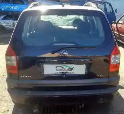 Veicolo di demolizione opel zafira a elegance dell'anno 2003 alimentato z18xe