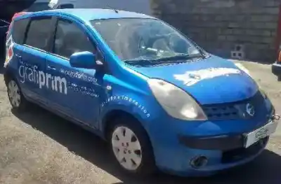 Scrapping Vehicle nissan note (e11e) acenta of the year 2006 powered k9k276