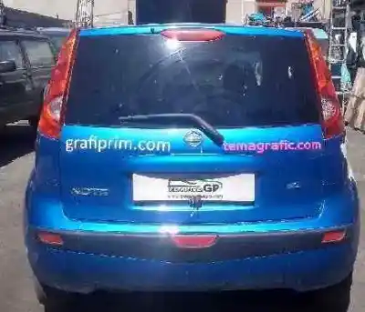 Scrapping Vehicle nissan note (e11e) acenta of the year 2006 powered k9k276