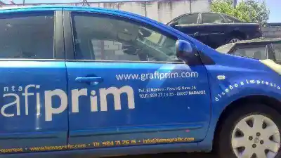 Scrapping Vehicle nissan note (e11e) acenta of the year 2006 powered k9k276