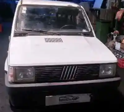 Veicolo di demolizione fiat panda 750 pink dell'anno 1988 alimentato 