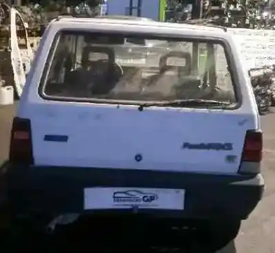 Veicolo di demolizione fiat panda 750 pink dell'anno 1988 alimentato 