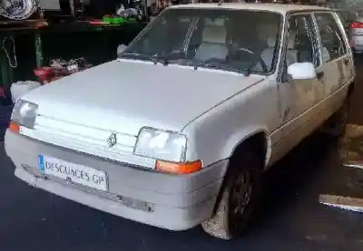 Veicolo di demolizione renault 5 (b/c40) c (c 400) dell'anno 1990 alimentato c1j