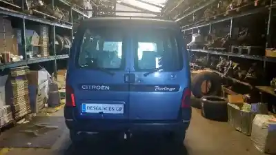 Scrapping Vehicle citroen berlingo 1.9 diesel of the year 1998 powered d9b