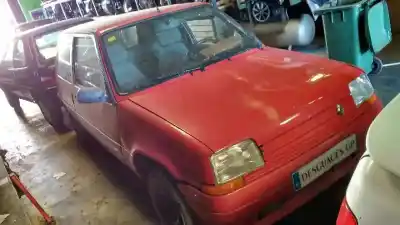 Scrapping Vehicle renault 5 (b/c40) gts (b/c 403) of the year 1988 powered c1j