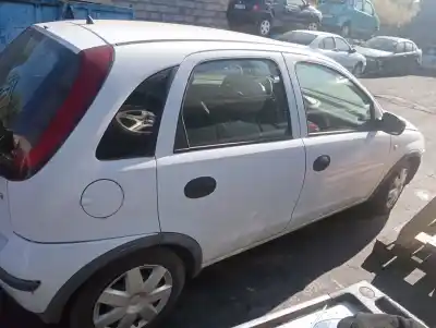 Scrapping Vehicle opel corsa c blue line of the year 2005 powered z13dt