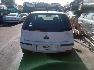 Scrapping Vehicle opel corsa c blue line of the year 2005 powered z13dt