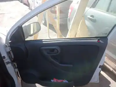 Scrapping Vehicle opel corsa c blue line of the year 2005 powered z13dt