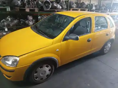 Scrapping Vehicle opel corsa c blue line of the year 2004 powered z13dt