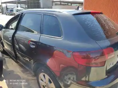 Veículo de Sucata audi a3 sportback (8p) 2.0 tdi ambiente (dpf) do ano 2007 alimentado bkd