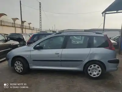 Veículo de Sucata peugeot 206 sw (2e/k) 2.0 hdi do ano 2005 alimentado rhydw10td