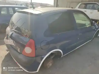 Scrapping Vehicle renault clio ii fase ii (b/cb0) authentique of the year 2001 powered 