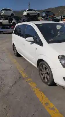 Scrapping Vehicle opel zafira b cosmo of the year 2009 powered z19dt