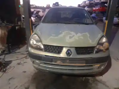 Scrapping Vehicle renault clio ii fase ii (b/cb0) authentique of the year 2002 powered d4fb7