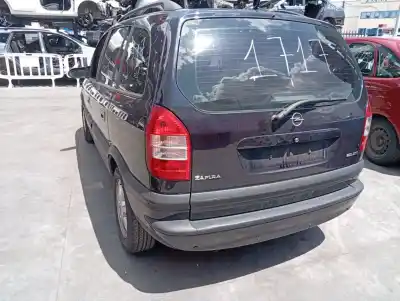 Scrapping Vehicle opel zafira a blue line of the year 2004 powered y20dth