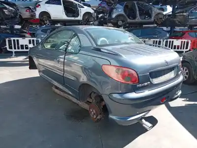 Veicolo di demolizione peugeot 206 cc cc dell'anno 2007 alimentato 9hzdv6ted4