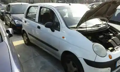 Véhicule à la ferraille daewoo matiz 0.8 cat de l'année 2001 alimenté f8cv