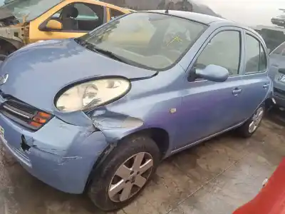 Scrapping Vehicle nissan micra (k12e) acenta of the year 2003 powered cr14