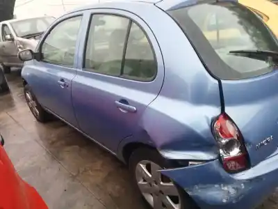 Scrapping Vehicle nissan micra (k12e) acenta of the year 2003 powered cr14