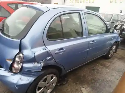 Scrapping Vehicle nissan micra (k12e) acenta of the year 2003 powered cr14