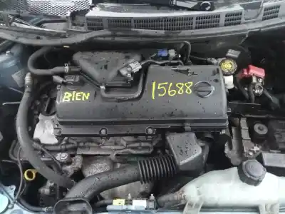 Scrapping Vehicle nissan micra (k12e) acenta of the year 2003 powered cr14