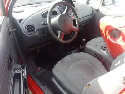 Veículo de Sucata chevrolet matiz s do ano 2007 alimentado a08s3