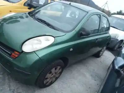 Veicolo di demolizione nissan micra (k12e) acenta dell'anno 2004 alimentato cr12