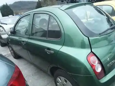Veicolo di demolizione nissan micra (k12e) acenta dell'anno 2004 alimentato cr12