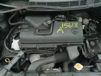 Veicolo di demolizione nissan micra (k12e) acenta dell'anno 2004 alimentato cr12