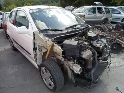 Veicolo di demolizione CHEVROLET KALOS 1.2 S (D/A) dell'anno 2007 alimentato B12S1