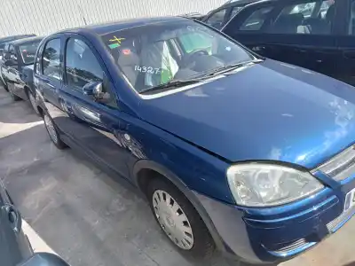 Scrapping Vehicle opel corsa c blue line of the year 2003 powered z12xe
