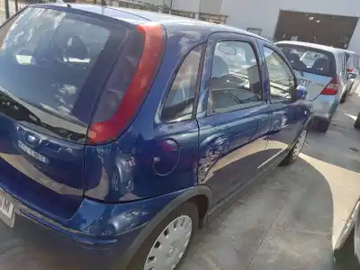 Scrapping Vehicle opel corsa c blue line of the year 2003 powered z12xe