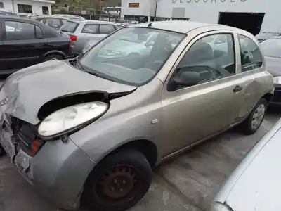 Veicolo di demolizione nissan micra (k12e) acenta dell'anno 2003 alimentato cr12de
