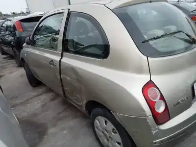 Veicolo di demolizione nissan micra (k12e) acenta dell'anno 2003 alimentato cr12de