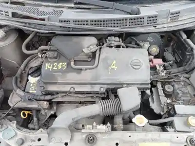 Veicolo di demolizione nissan micra (k12e) acenta dell'anno 2003 alimentato cr12de