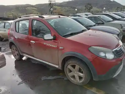 Veículo de Sucata DACIA SANDERO Ambiance do ano 2012 alimentado K7M800