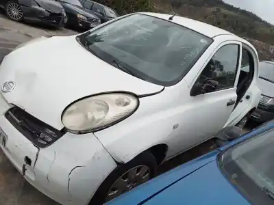Veicolo di demolizione nissan micra (k12e) acenta dell'anno 2004 alimentato cr12