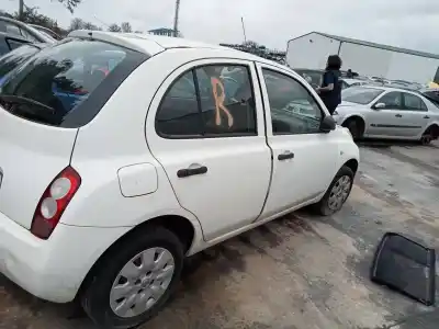 Veicolo di demolizione nissan micra (k12e) acenta dell'anno 2004 alimentato cr12