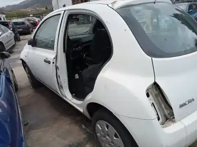 Veicolo di demolizione nissan micra (k12e) acenta dell'anno 2004 alimentato cr12