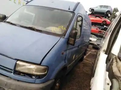 Veículo de Sucata renault master desde ´98 base caja cerrada l1h1 rs 3078 do ano 2000 alimentado s9w